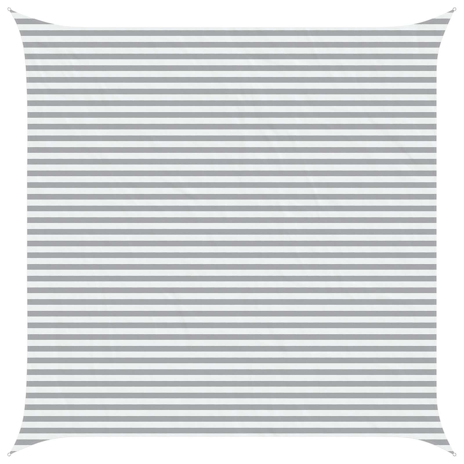 vidaXL Sun Shade Sail 5 x 5 m 100% Polyester Oxford Square 2