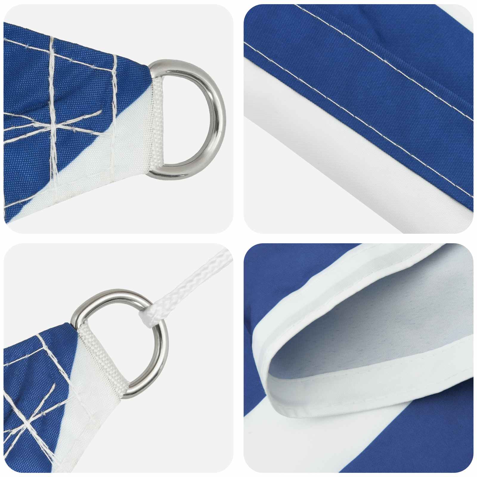 vidaXL Sun Shade Sail PU coated oxford 4