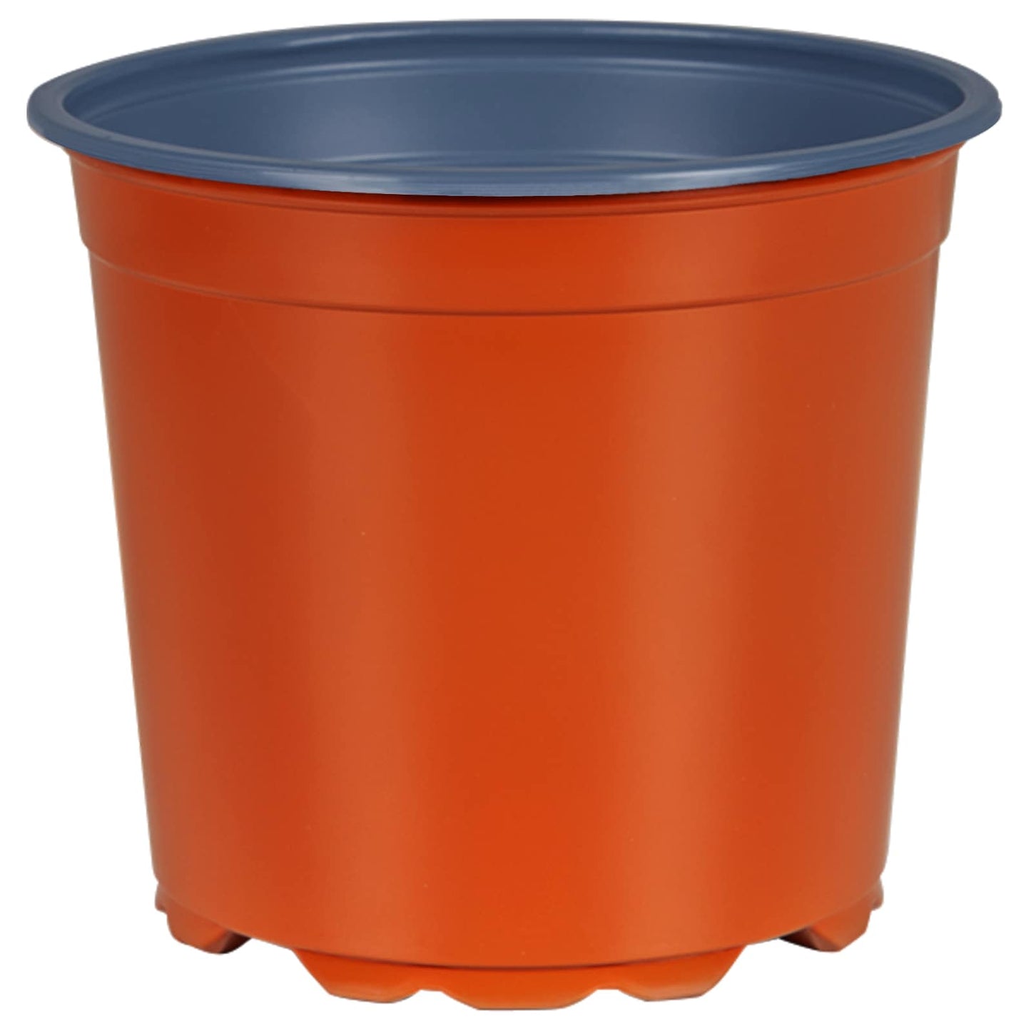 vidaXL Round Flower Pot 200 pcs Terracotta Ø 15 x 13 cm Plastic 2