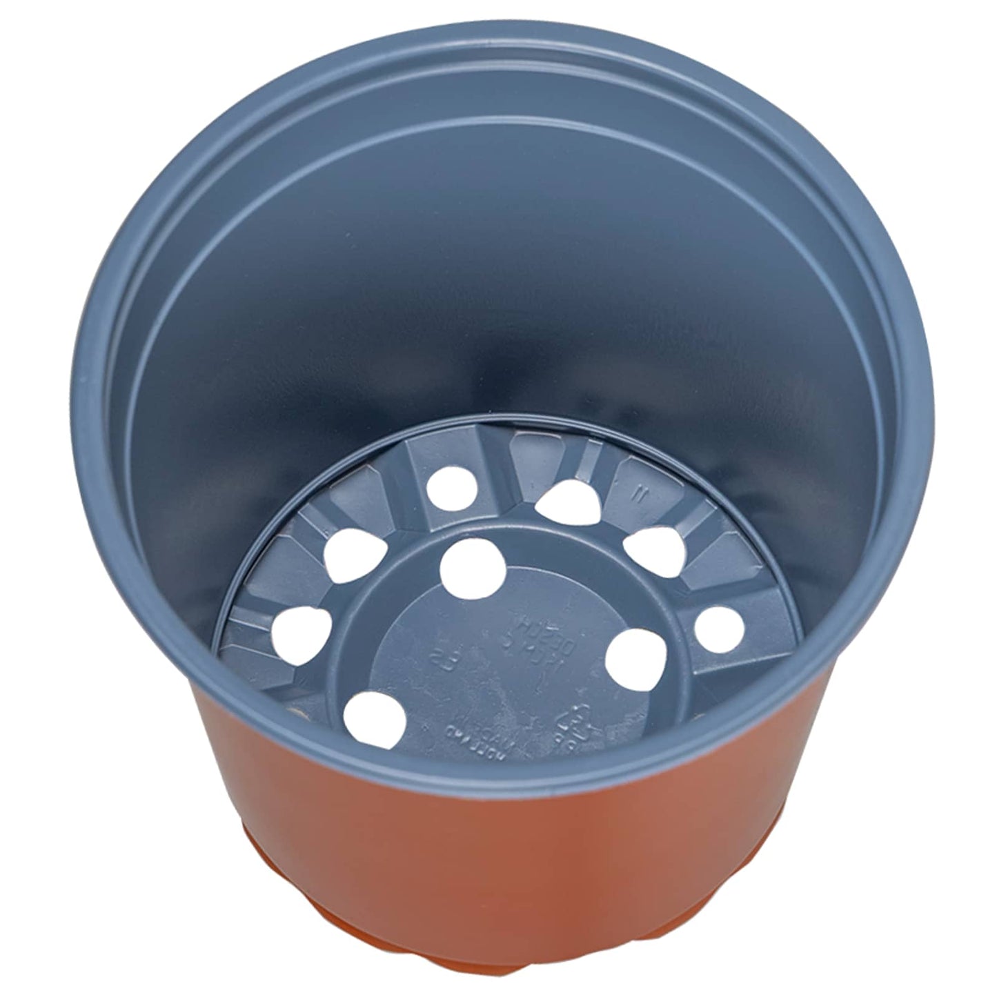 vidaXL Round Flower Pot 200 pcs Terracotta Ø 15 x 13 cm Plastic 6