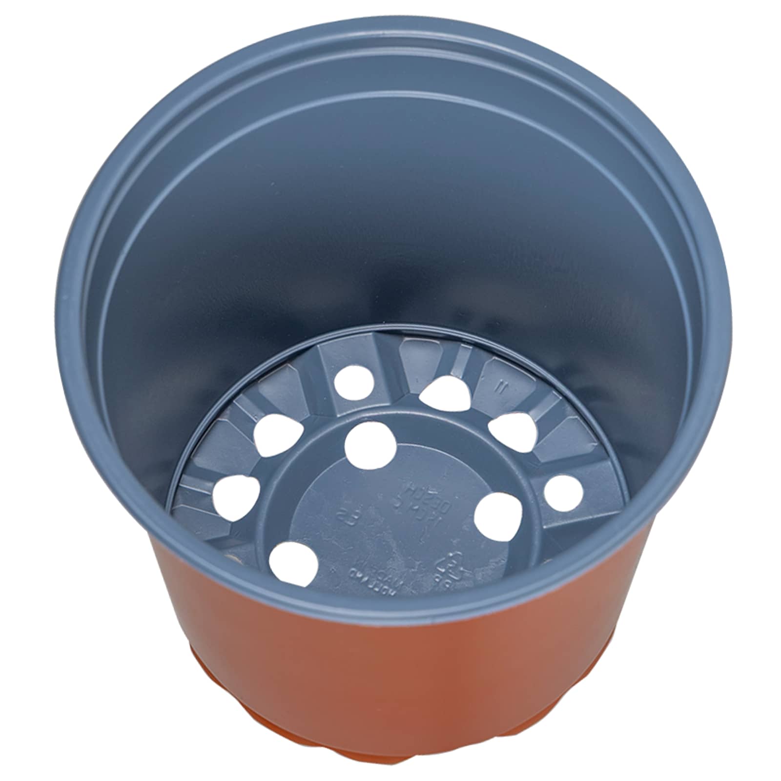 vidaXL Round Flower Pot 200 pcs Terracotta Ø 15 x 13 cm Plastic 6