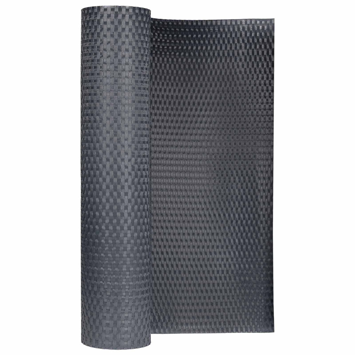 vidaXL Balcony Screen Dark Grey 500 x 80 cm Poly Rattan 3