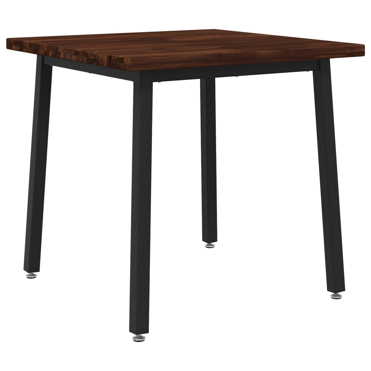 vidaXL Square Dining Table 60 x 55 x 75 cm Solid Acacia Wood 2