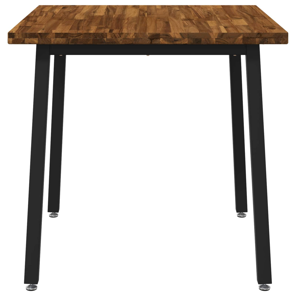 vidaXL Square Dining Table 60 x 55 x 75 cm Solid Acacia Wood 3