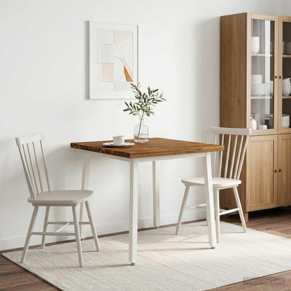 vidaXL Square Dining Table 60 x 55 x 75 cm Solid Acacia Wood 1