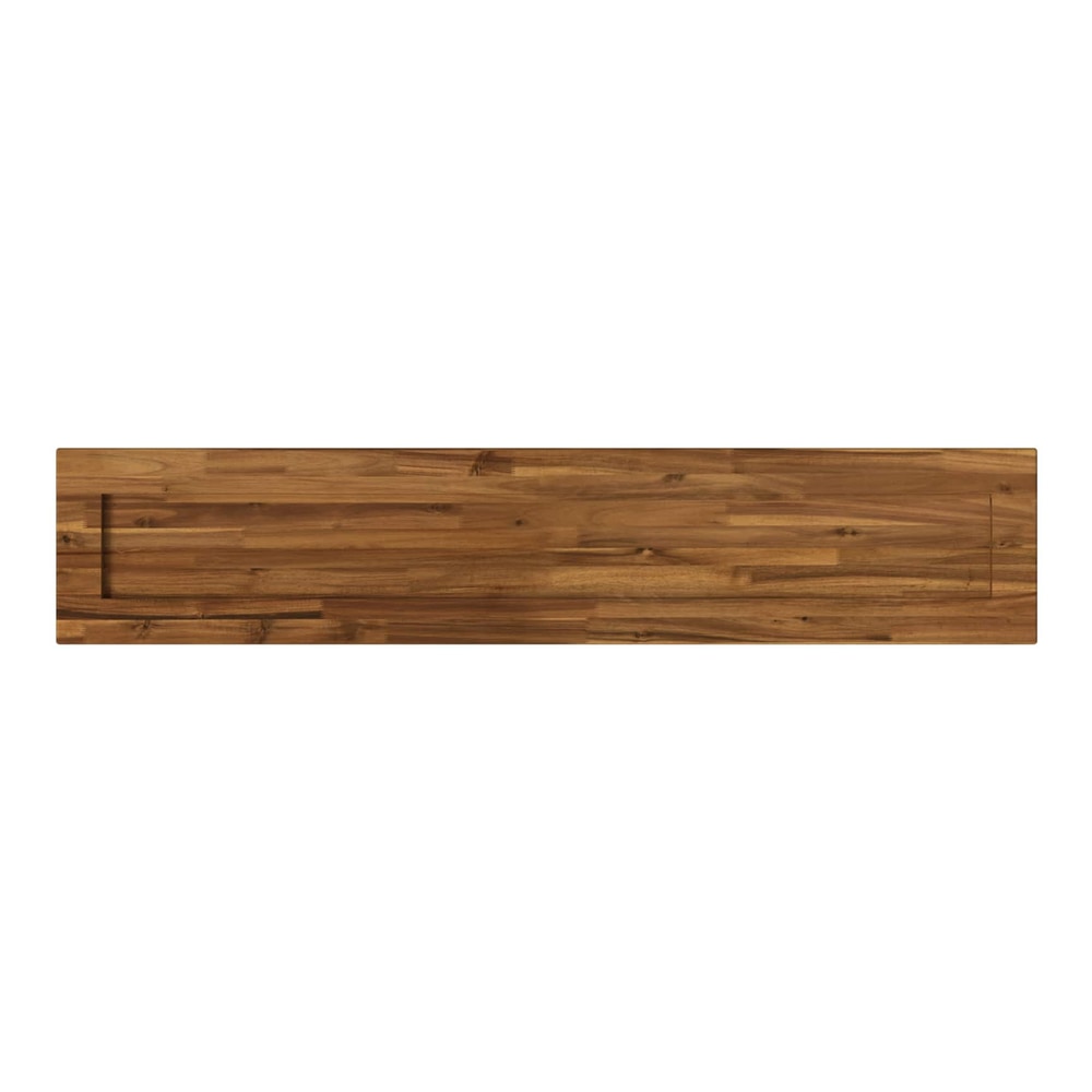 Table Top Natural Rectangular Depth 30 cm 160 cm