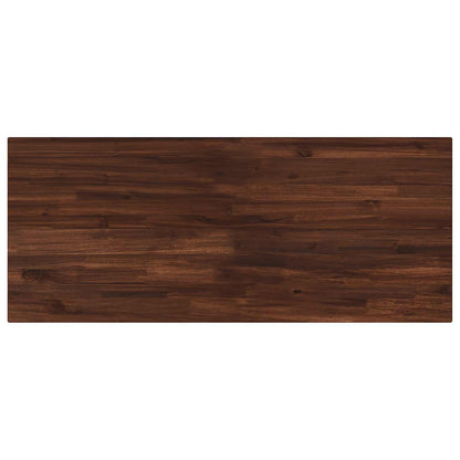 Table Top Dark brown Rectangular Depth 40 cm 120 cm