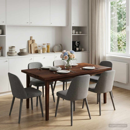 vidaXL Table Top Dark Brown Rectangular Depth 60 cm