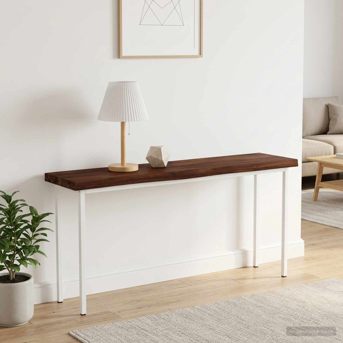 vidaXL Live Edge Table Top 130 x 30 x 3.2 cm Rectangular 1