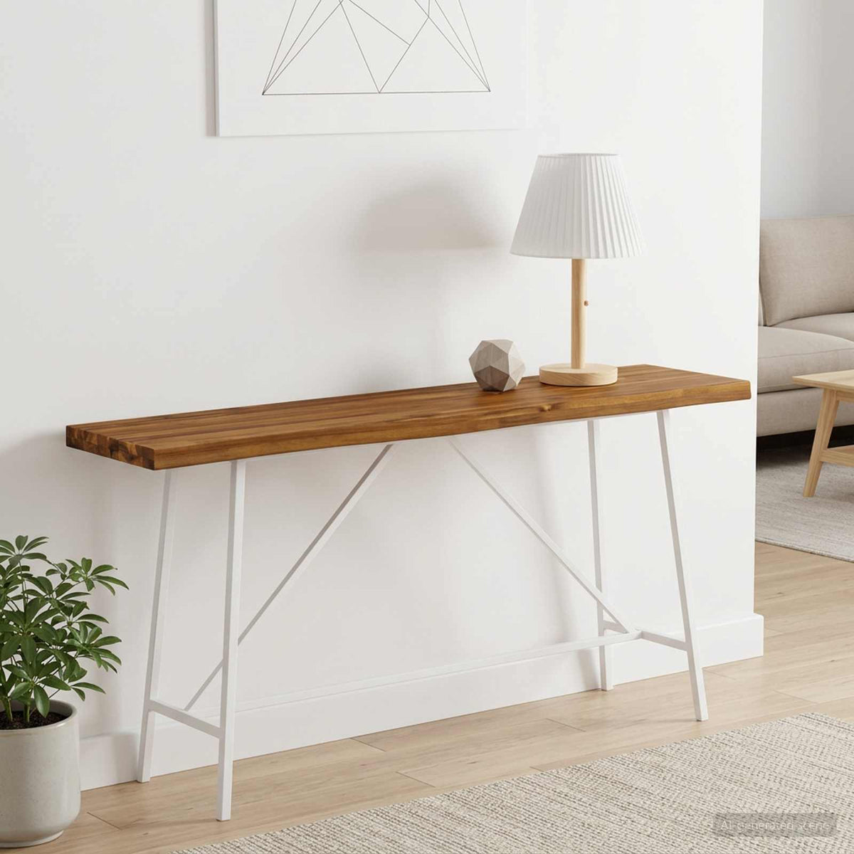 vidaXL Live Edge Table Top 130 x 30 x 3.2 cm Rectangular 1