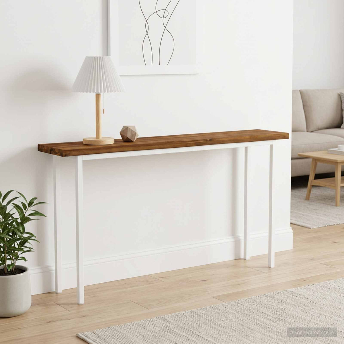 vidaXL Live Edge Table Top 140 x 30 x 3.2 cm Rectangular 1