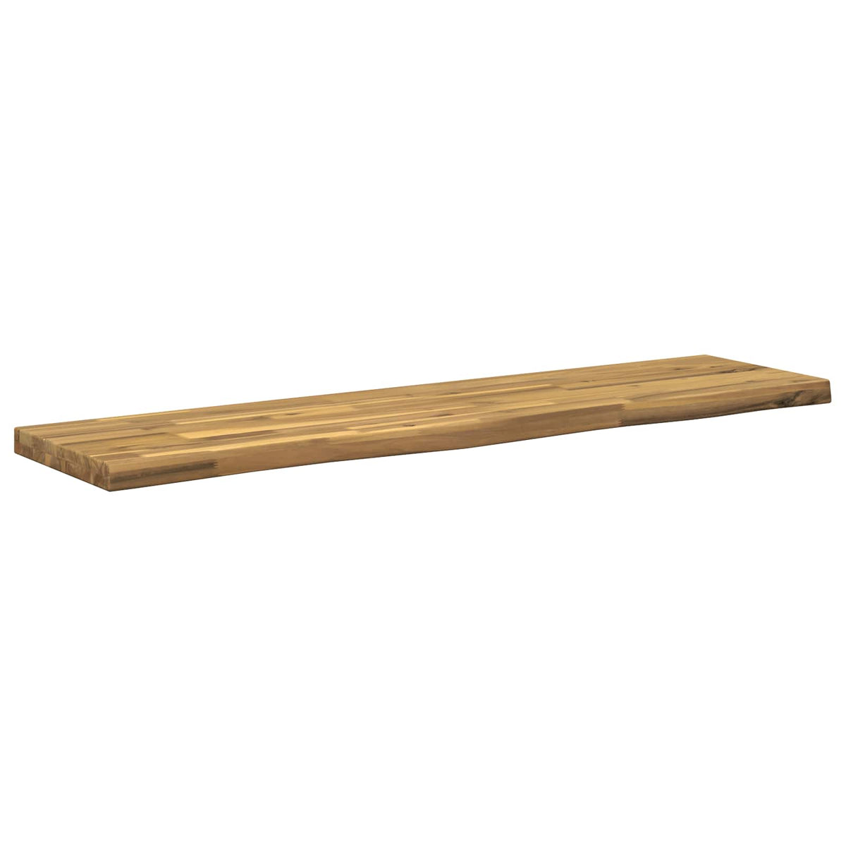 vidaXL Live Edge Table Top 130 x 30 x 3.2 cm Rectangular 2