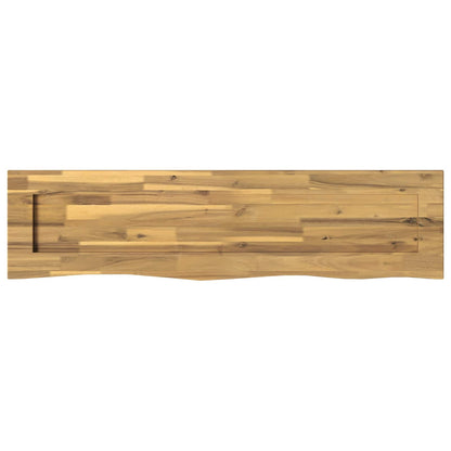 vidaXL Live Edge Table Top 130 x 30 x 3.2 cm Rectangular 4