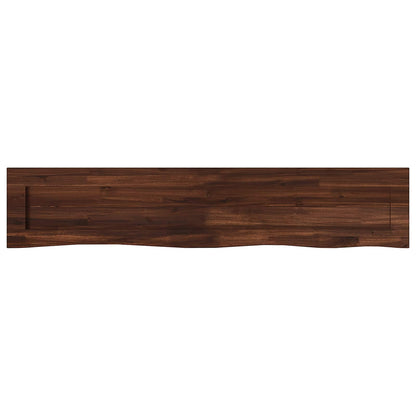 vidaXL Live Edge Table Top 150 x 30 x 3.2 cm Rectangular 4