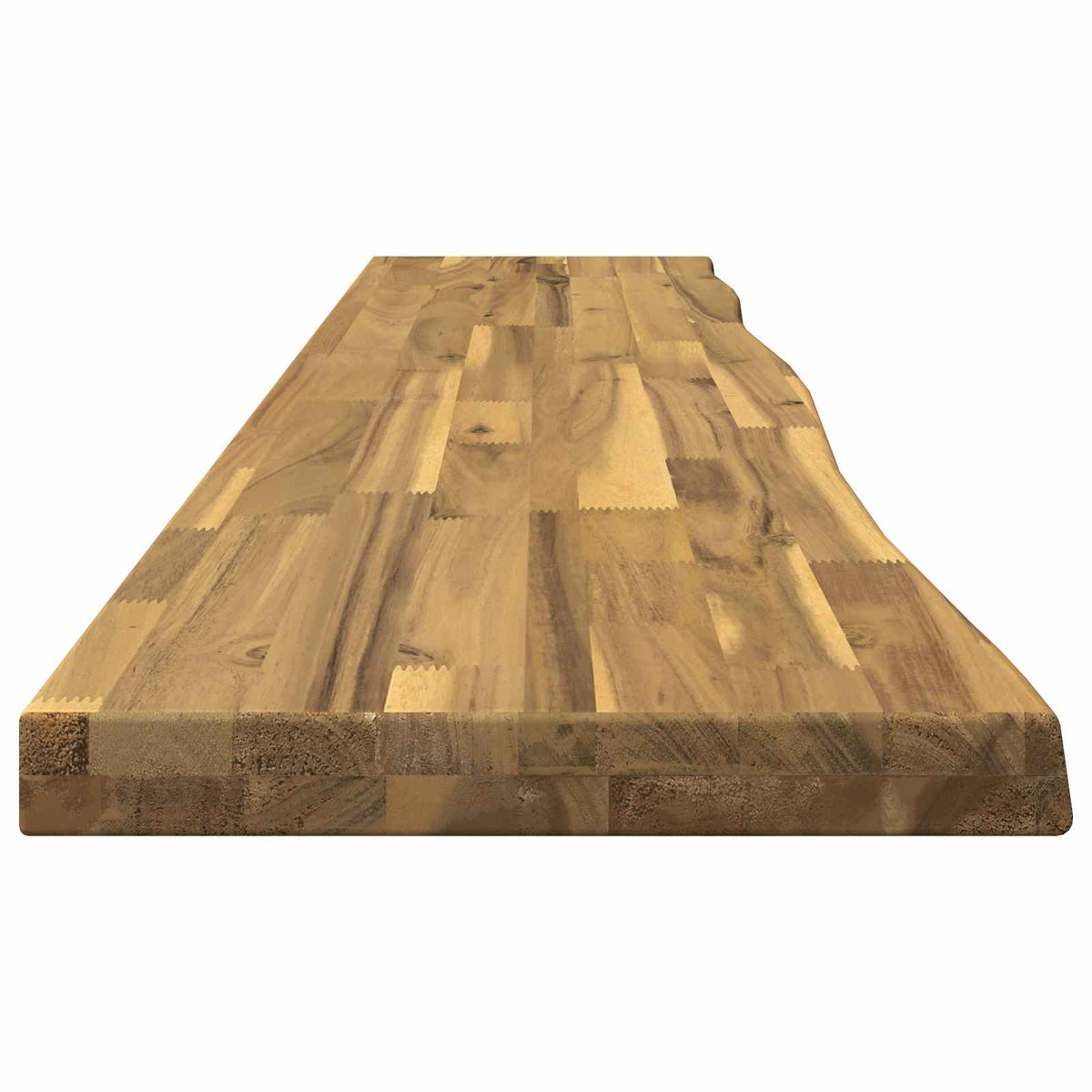 vidaXL Live Edge Table Top 150 x 30 x 3.2 cm Rectangular 3