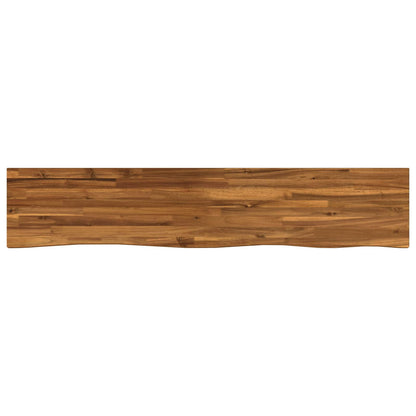 vidaXL Live Edge Table Top 160 x 30 x 3.2 cm Rectangular 5