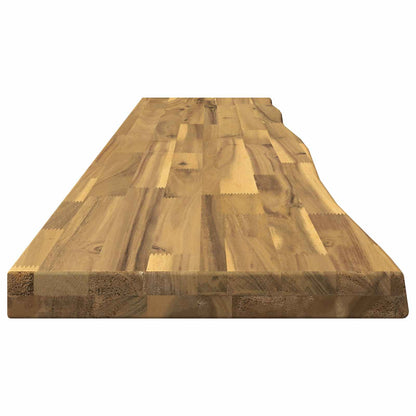vidaXL Live Edge Table Top 160 x 30 x 3.2 cm Rectangular 3