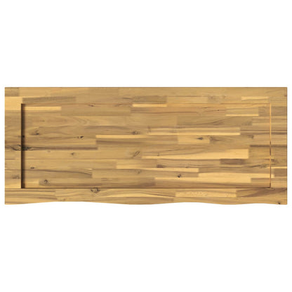 vidaXL Live Edge Table Top 120 x 40 x 3.2 cm Rectangular 5
