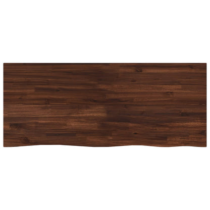 vidaXL Live Edge Table Top 130 x 40 x 3.2 cm Rectangular 2