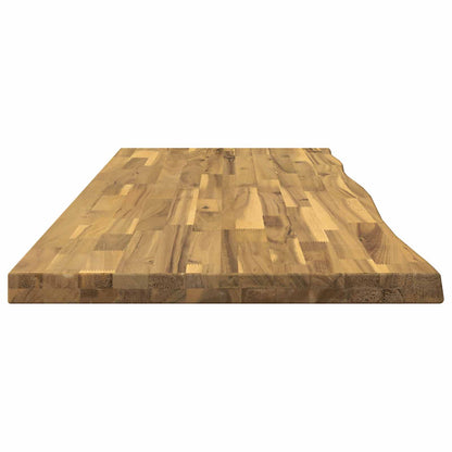 vidaXL Live Edge Table Top 140 x 40 x 3.2 cm Rectangular 4