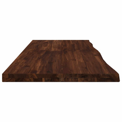 vidaXL Live Edge Table Top 150 x 40 x 3.2 cm Rectangular 4