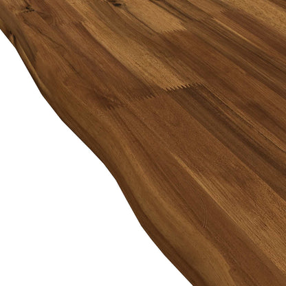 vidaXL Live Edge Table Top 150 x 40 x 3.2 cm Rectangular 6