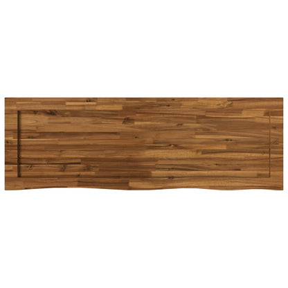 vidaXL Live Edge Table Top 150 x 40 x 3.2 cm Rectangular 5