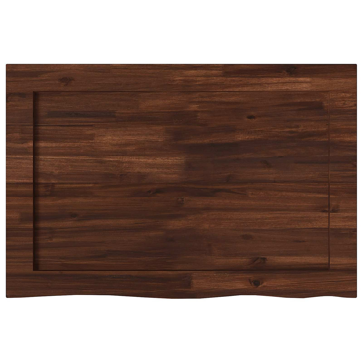 vidaXL Live Edge Table Top 110 x 60 x 3.2 cm Rectangular 5