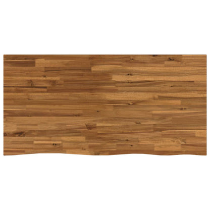 vidaXL Live Edge Table Top 120 x 60 x 3.2 cm Rectangular 6