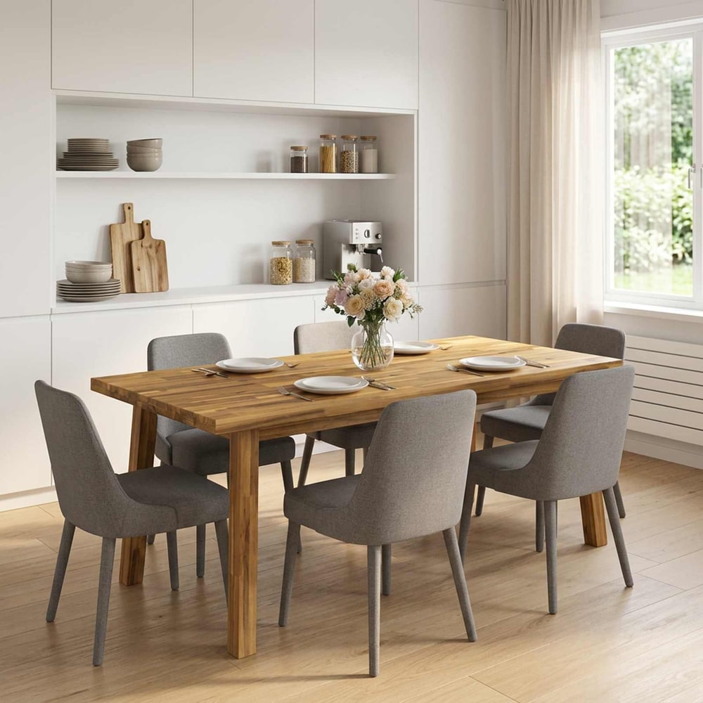 Live Edge Table Top Rectangular Whitewash Live Edge 1 Side Depth 60 cm 130 cm