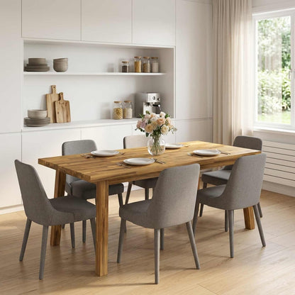 Live Edge Table Top Rectangular Whitewash Live Edge 1 Side Depth 60 cm 130 cm