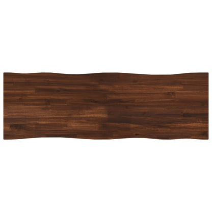 vidaXL Live Edge Table Top 120 x 40 x 3.2 cm Rectangular 2