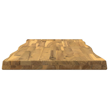 vidaXL Live Edge Table Top 120 x 40 x 3.2 cm Rectangular 4