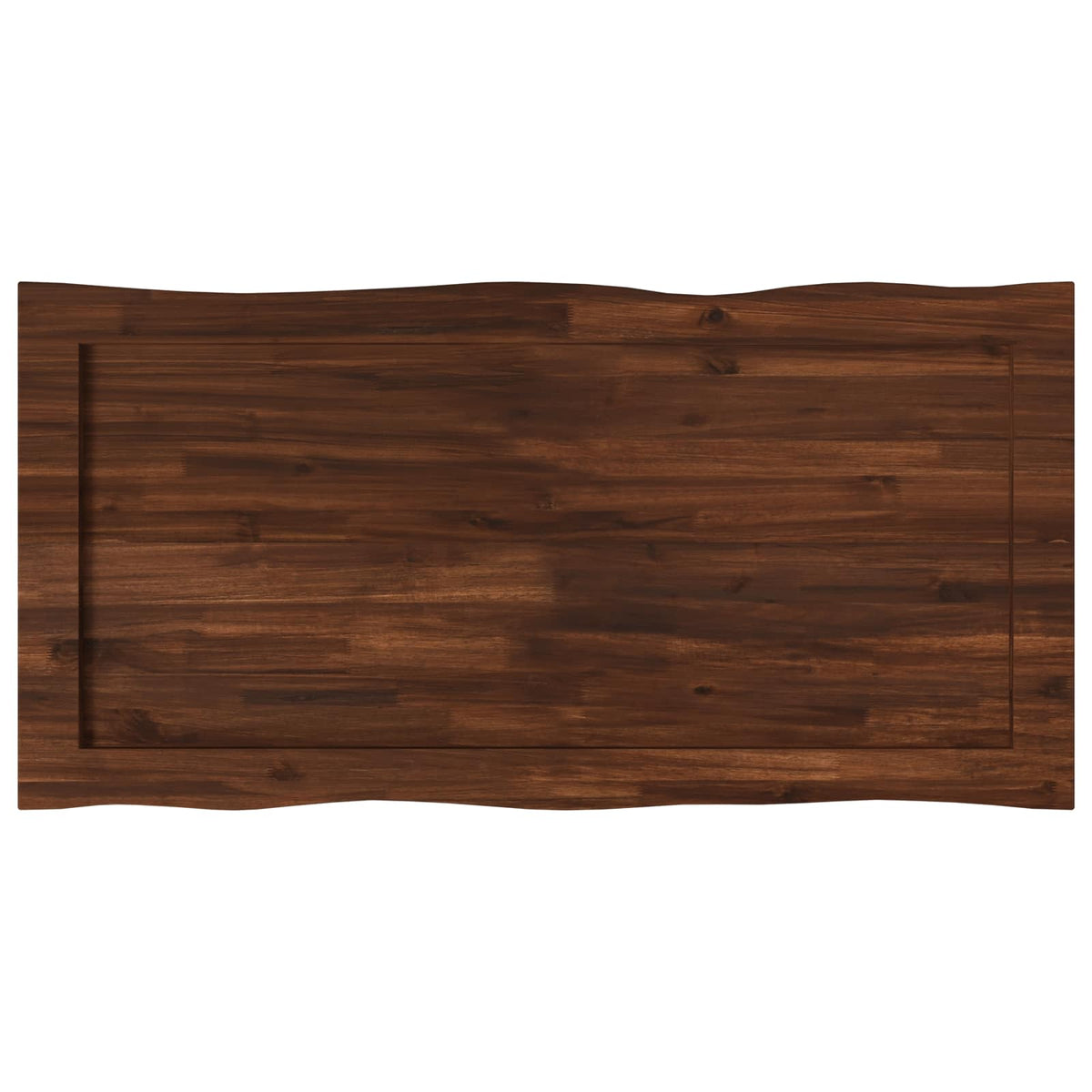vidaXL Live Edge Table Top 110 x 60 x 3.2 cm Rectangular 5