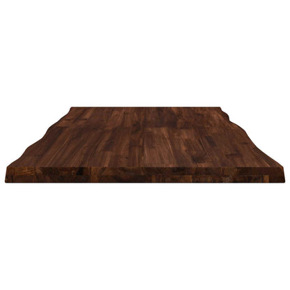 vidaXL Live Edge Table Top 110 x 60 x 3.2 cm Rectangular 4