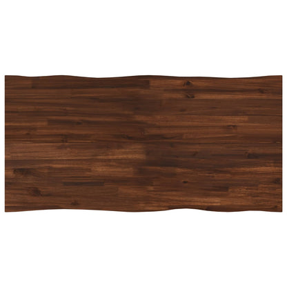 vidaXL Live Edge Table Top 110 x 60 x 3.2 cm Rectangular 2