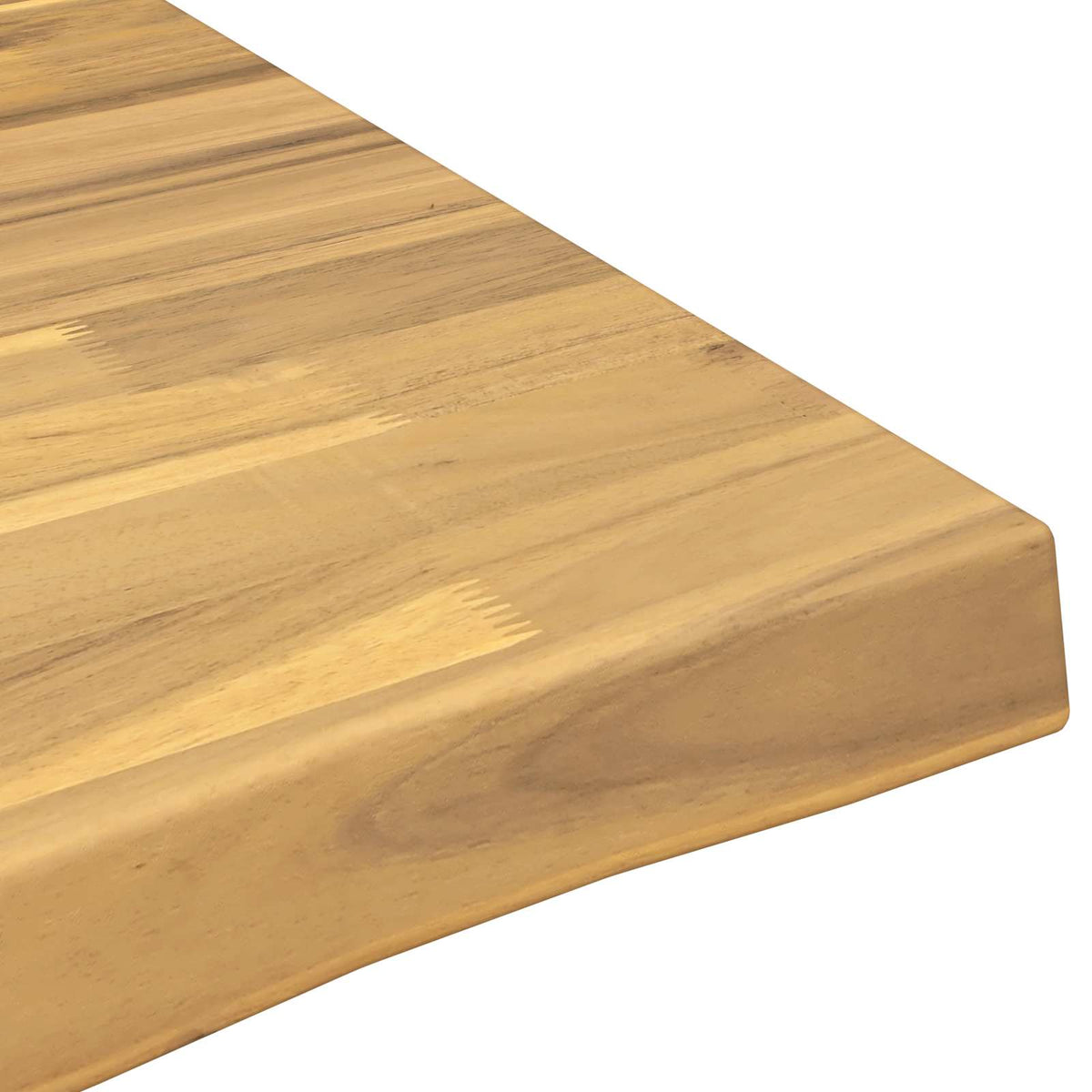 vidaXL Live Edge Table Top 110 x 60 x 3.2 cm Rectangular 6
