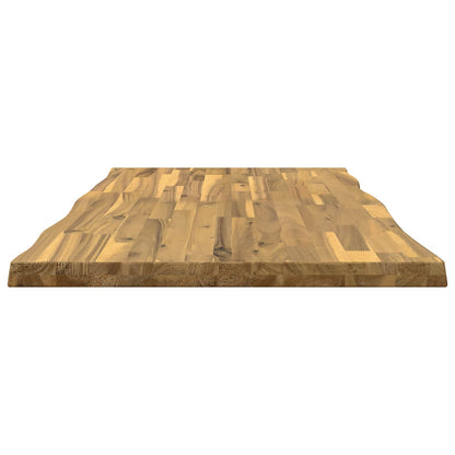 vidaXL Live Edge Table Top 110 x 60 x 3.2 cm Rectangular 4