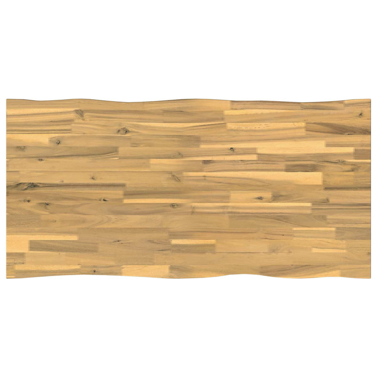 vidaXL Live Edge Table Top 110 x 60 x 3.2 cm Rectangular 2