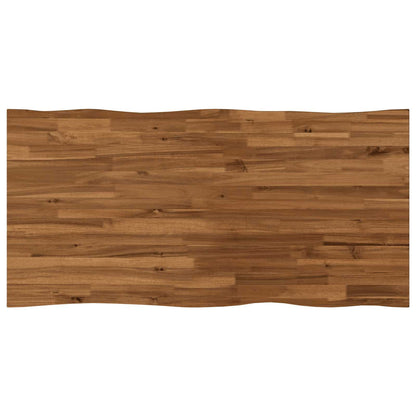 vidaXL Live Edge Table Top 120 x 60 x 3.2 cm Rectangular 2