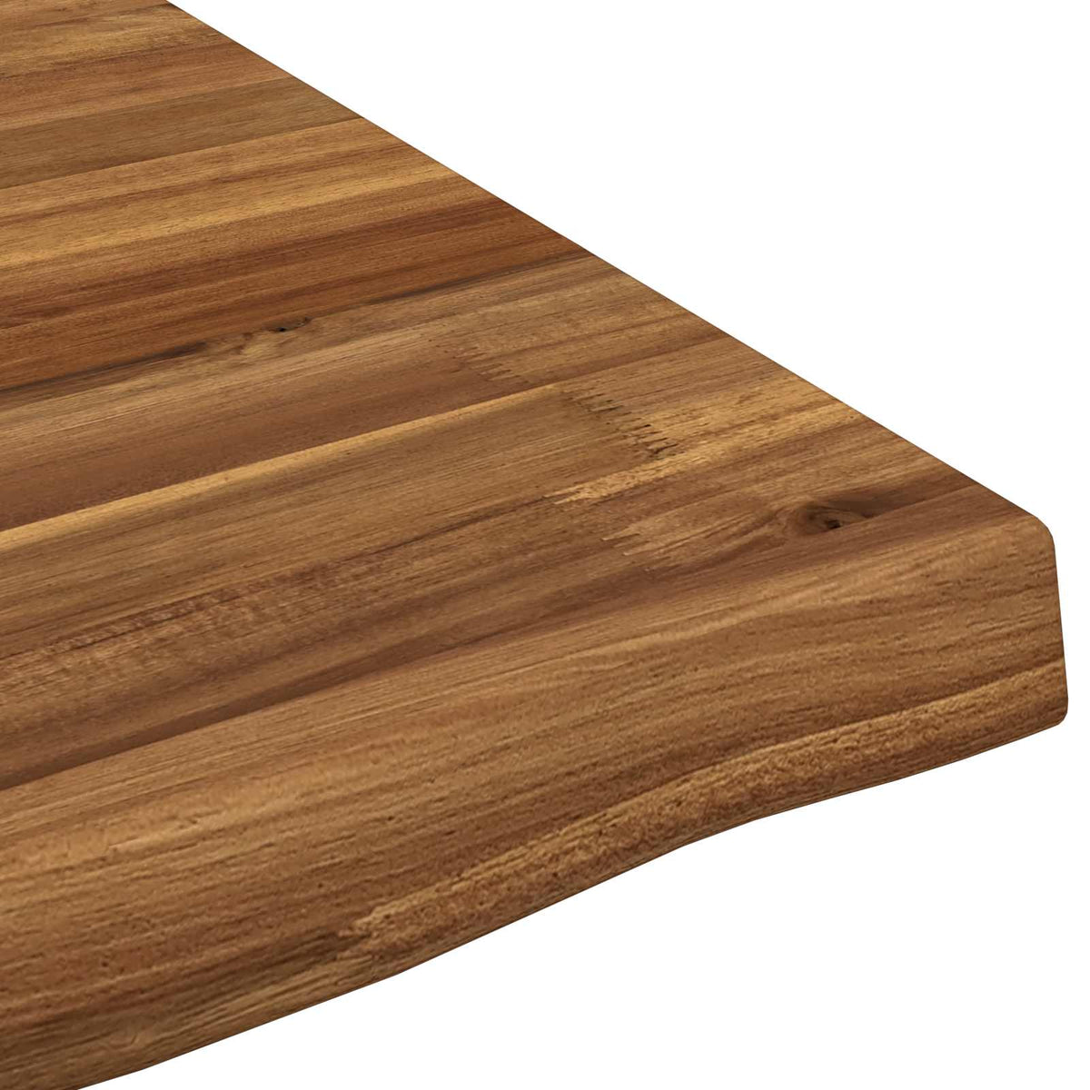 vidaXL Live Edge Table Top 90 x 80 x 3.2 cm Rectangular 6
