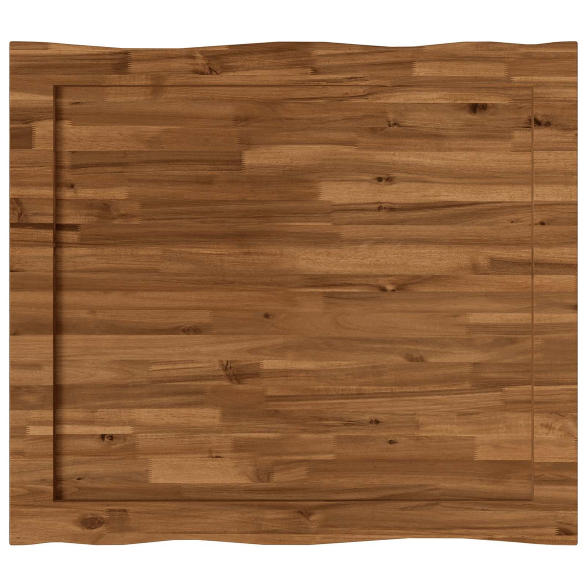 vidaXL Live Edge Table Top 90 x 80 x 3.2 cm Rectangular 5