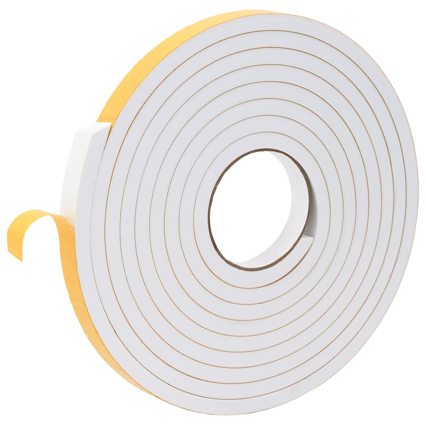 vidaXL Self-adhesive Foam Tape 20 pcs White 20mm x 5m CR Foam 2