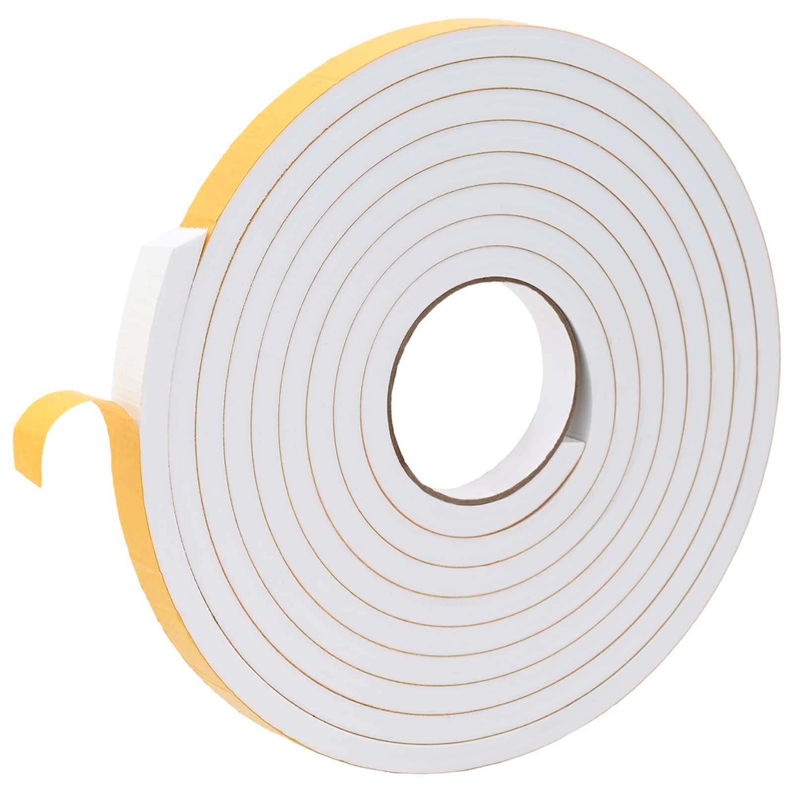 vidaXL Self-adhesive Foam Tape 20 pcs White 20mm x 5m CR Foam 2