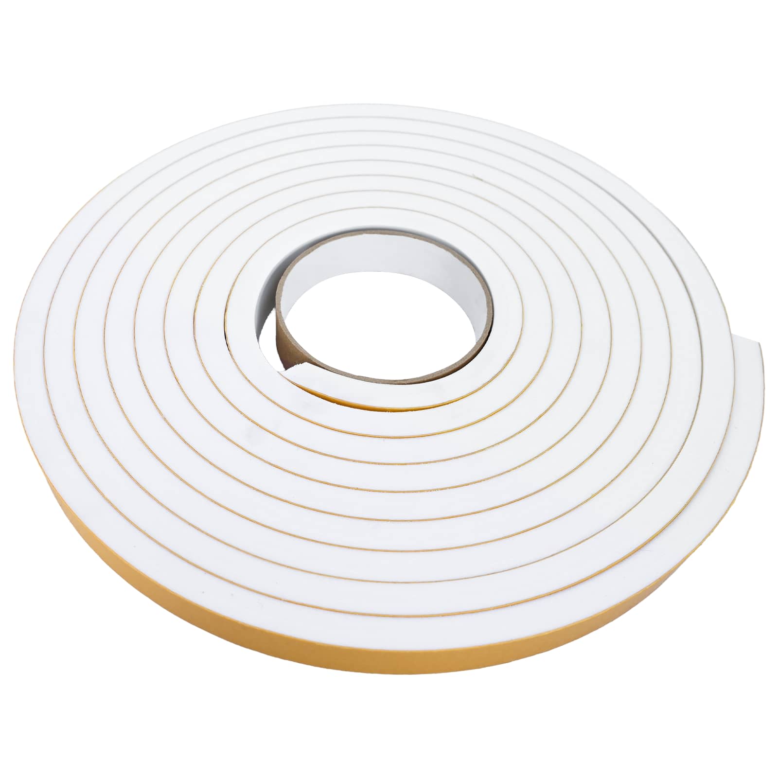 vidaXL Self-adhesive Foam Tape 20 pcs White 20mm x 5m CR Foam 4