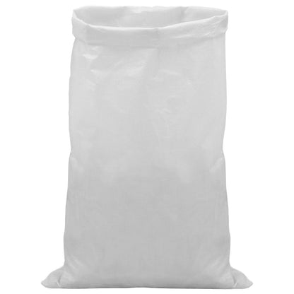 vidaXL Woven Sacks 100 pcs White 60 x 110 cm PP 2