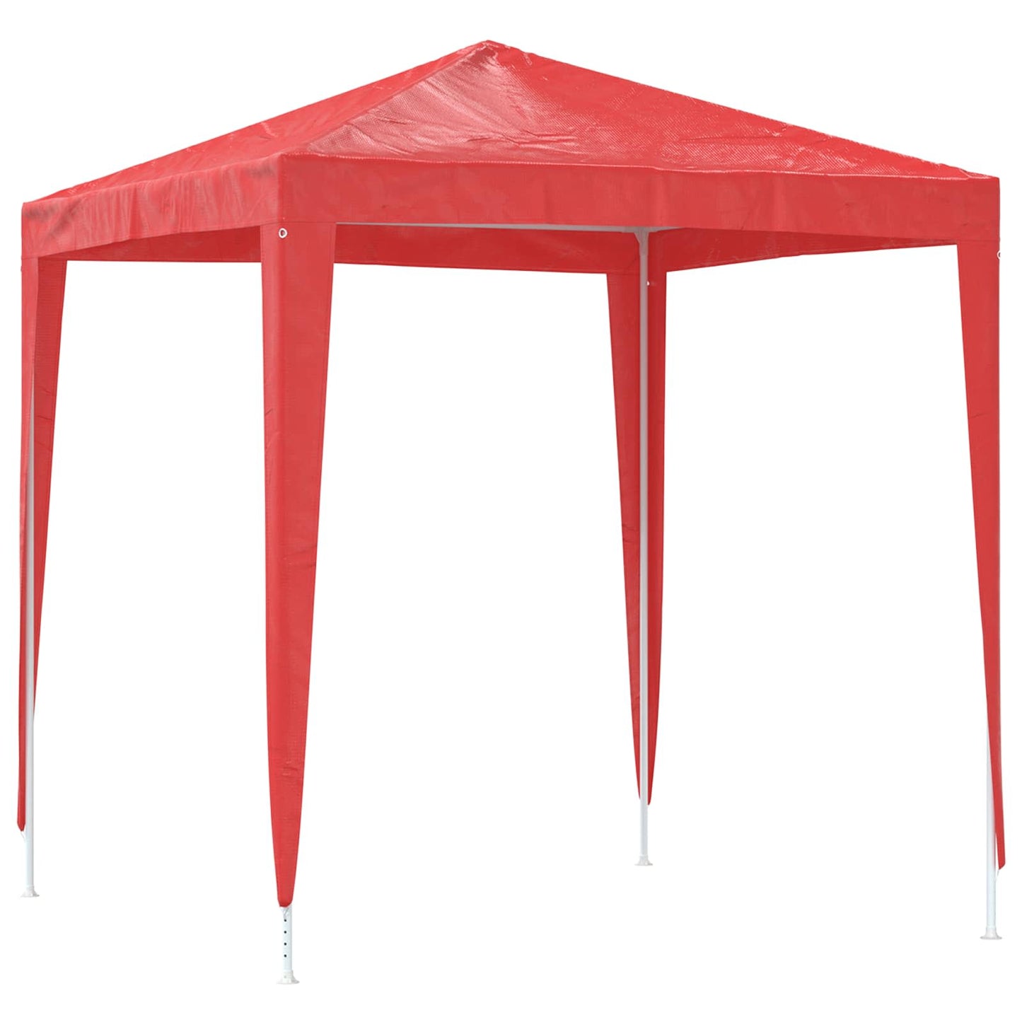 vidaXL Party Tent 200 x 200 x 240 cm Red PE and Steel 5