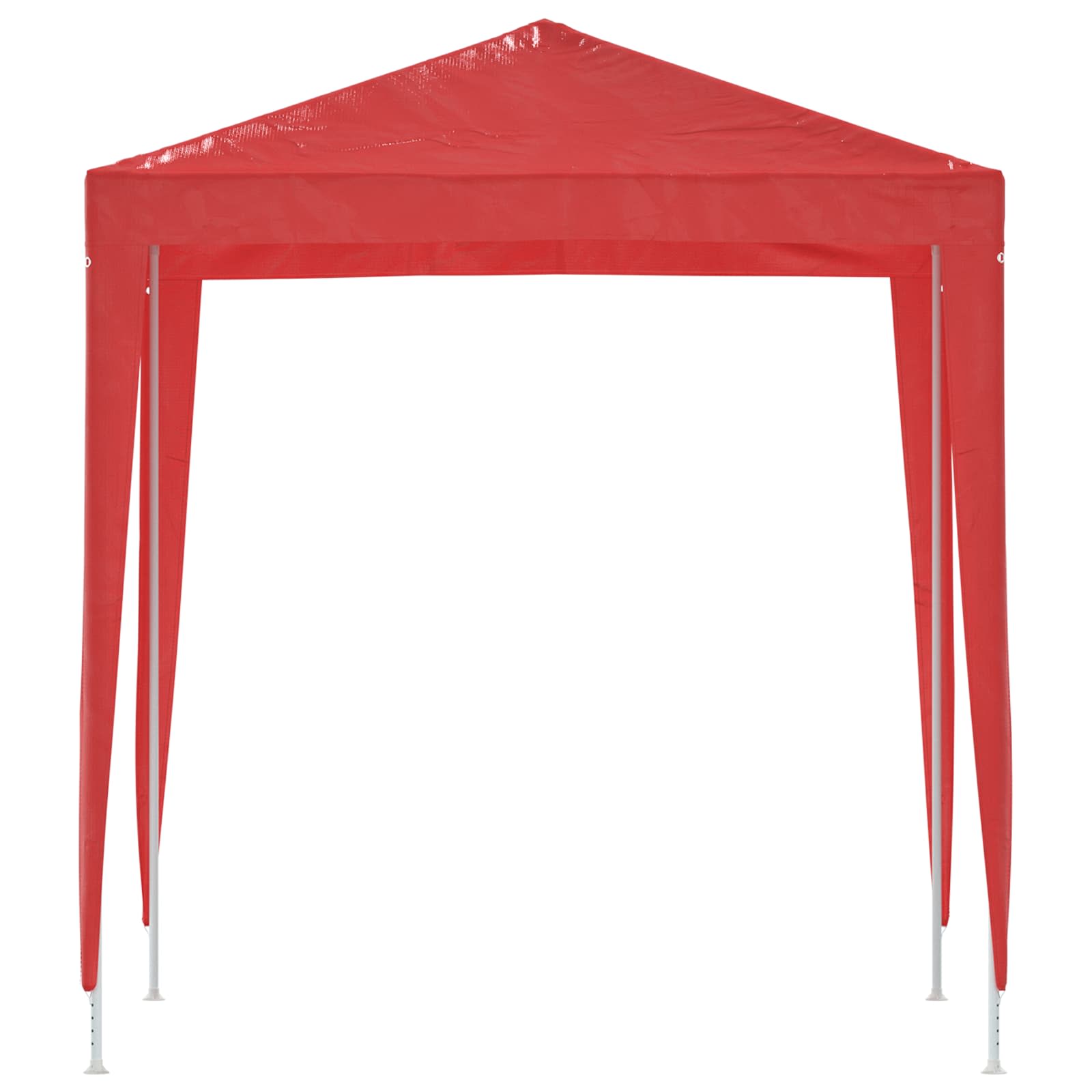 vidaXL Party Tent 200 x 200 x 240 cm Red PE and Steel 4