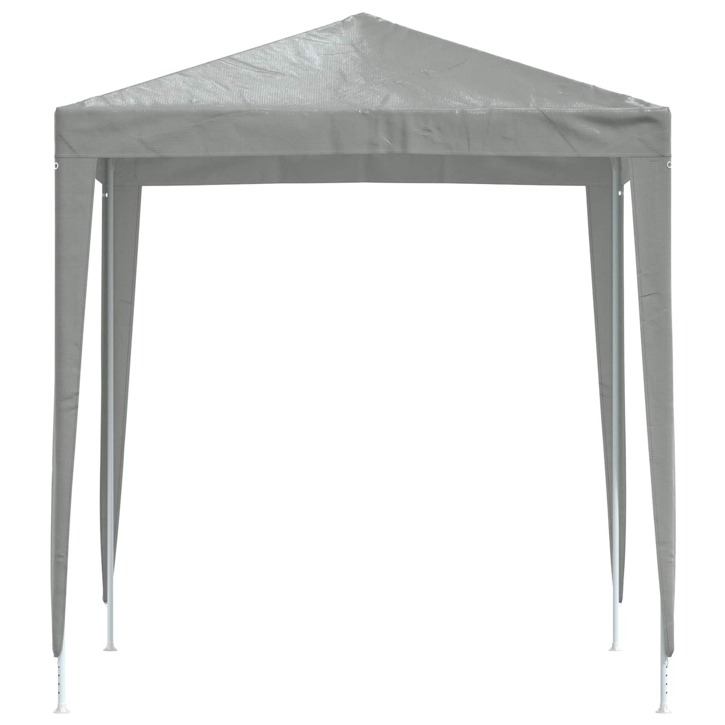 vidaXL Party Tent 200 x 200 x 240 cm Light Grey PE and Steel 3