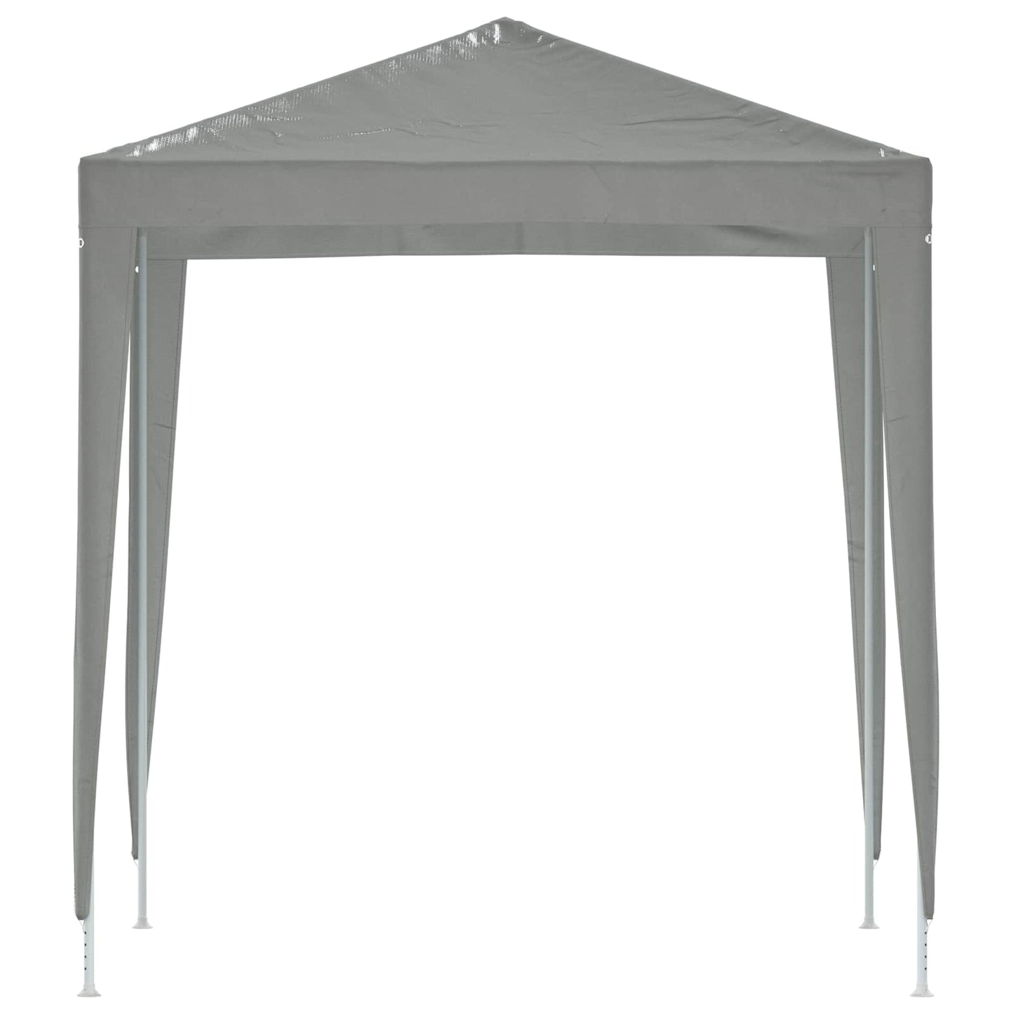 vidaXL Party Tent 200 x 200 x 240 cm Light Grey PE and Steel 4